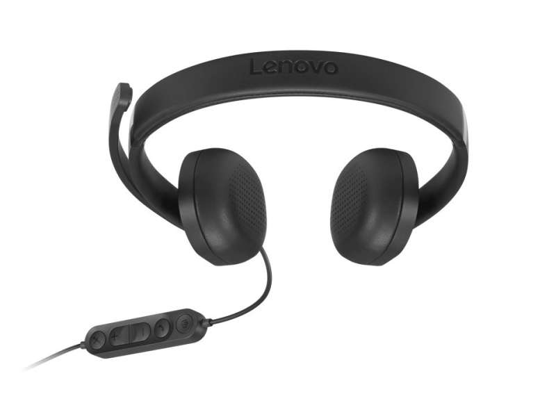 Lenovo Wired VOIP Teams Headset 5000 Black