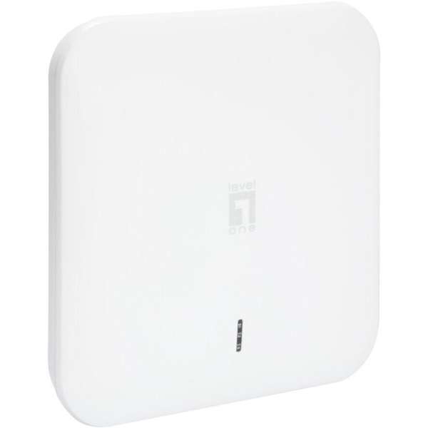 LevelOne WAP-8123 AC1200 Dual Band PoE Wireless Access Point White