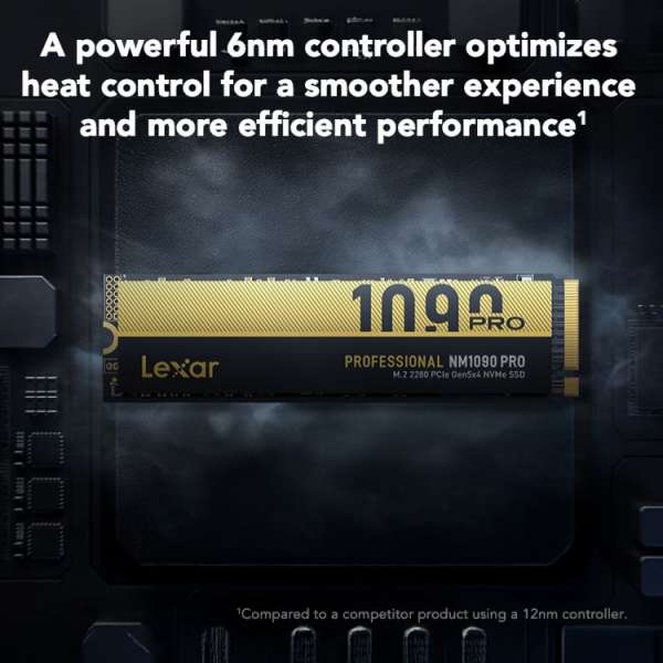 Lexar 1TB M.2 2280 NVMe NM1090 Pro