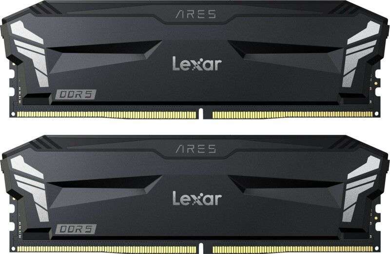 Lexar 32GB DDR5 6000MHz Kit(2x16GB) Ares Black