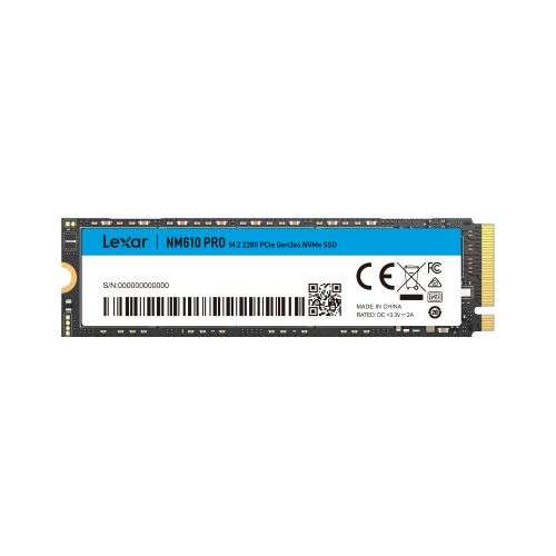Lexar 500GB M.2 2280 NVMe NM610PRO