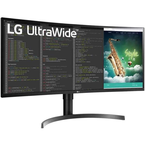 LG 35" 35WN75CP-B LED Curved