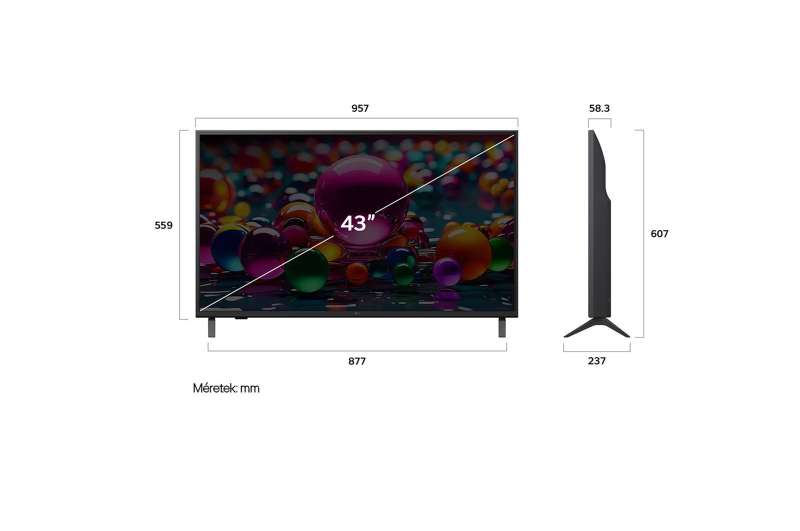 LG 43" 43UA75003LA LED Smart