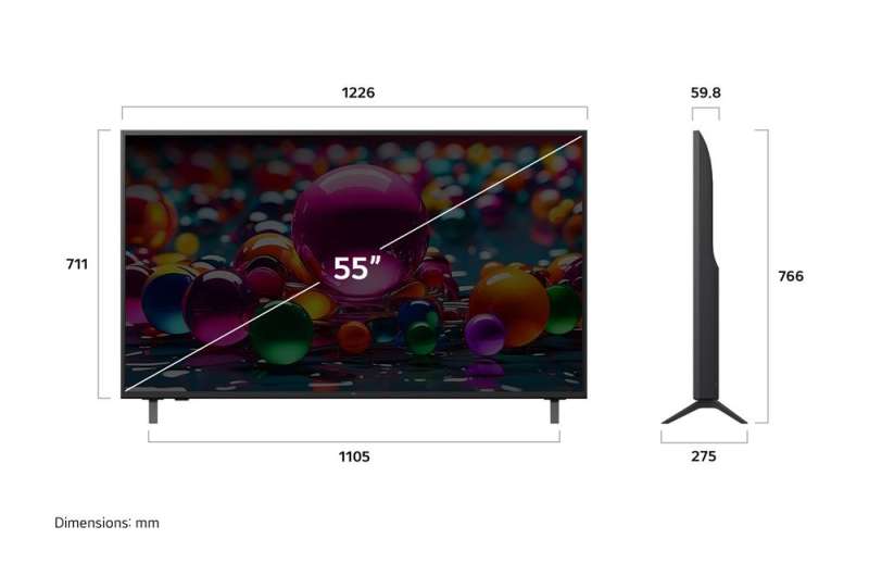 LG 55" 55UA75003LA LED Smart