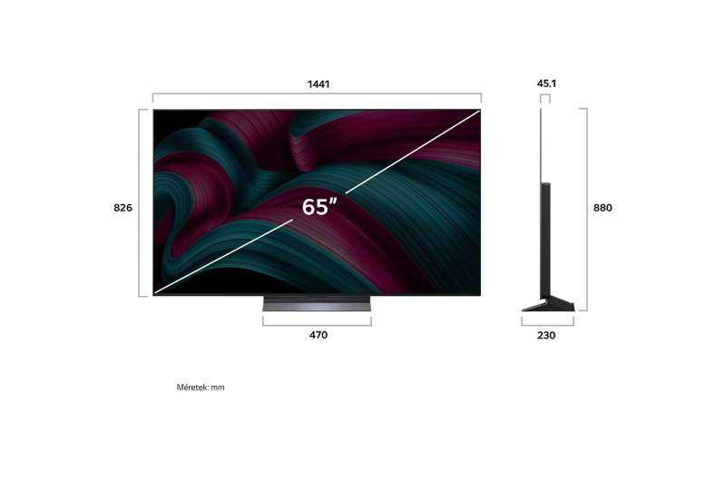 LG 65" OLED65C51LA OLED Smart