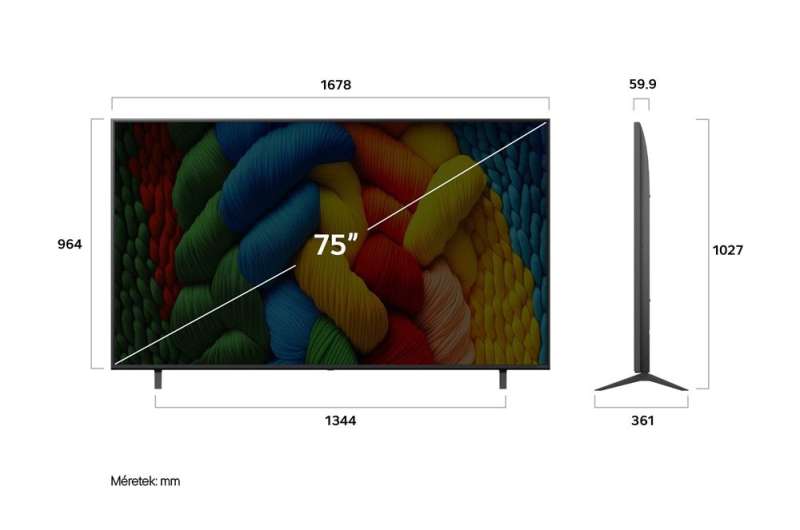 LG 75" 75NANO80A3B LED Smart