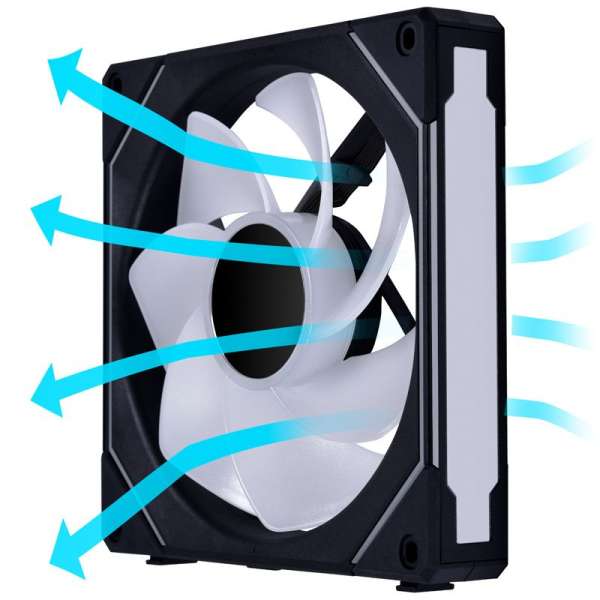Lian Li Uni Fan SL-Inf Reverse Blade 140mm Black