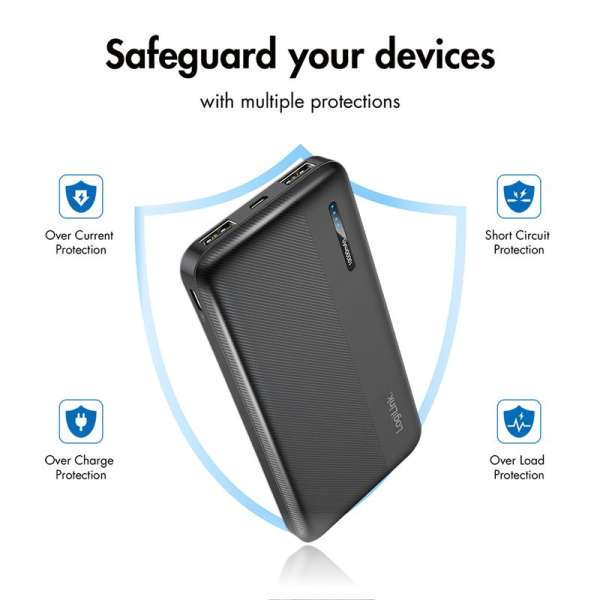 Logilink 10000 mAh PowerBank Black
