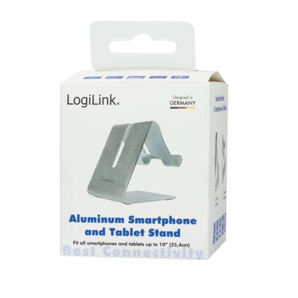 Logilink AA0122 Smartphone and tablet stand Silver