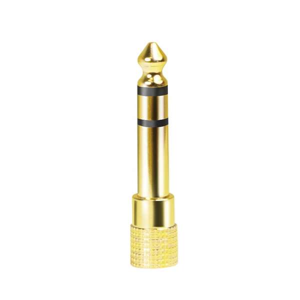 Logilink Audio adapter, 6.35 mm 3-pin/M to 3.5 mm 3-pin/F Zinc