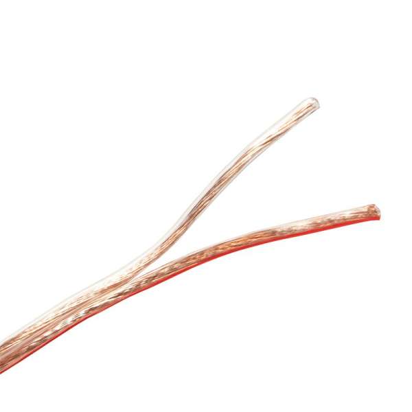 Logilink Audio speaker installation cable 2x1.5mm² 25m Transparent