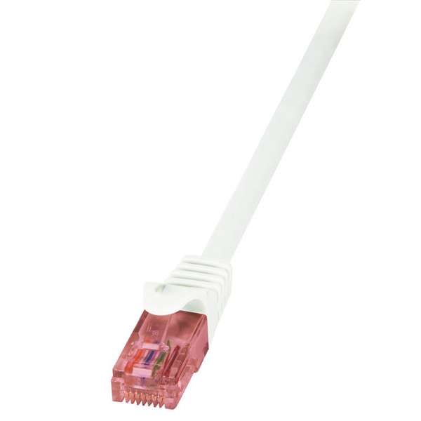 Logilink AWG24 Patch Cable Cat.6 U/UTP PrimeLine 5m White