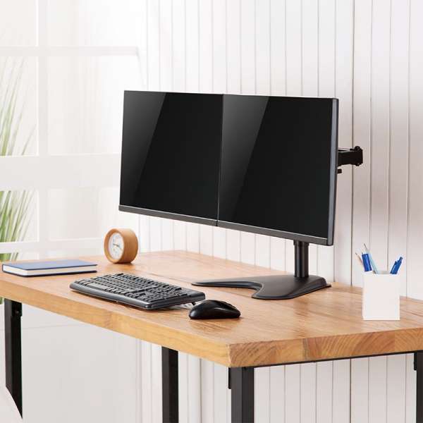 Logilink BP0099 Dual monitor stand 17"-32" Black