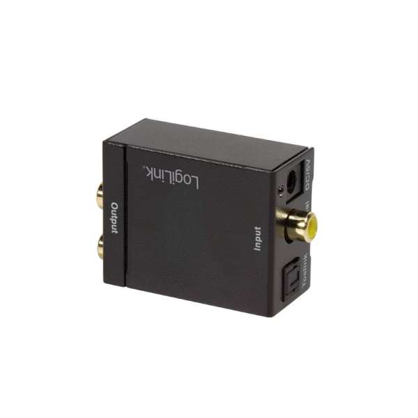 Logilink CA0101 Coaxial and Toslink to analog L/R and 3.5 mm jack audio converter