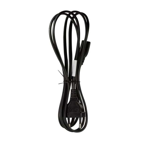 Logilink CEE 7/16 - IEC C7 cable 1m Black