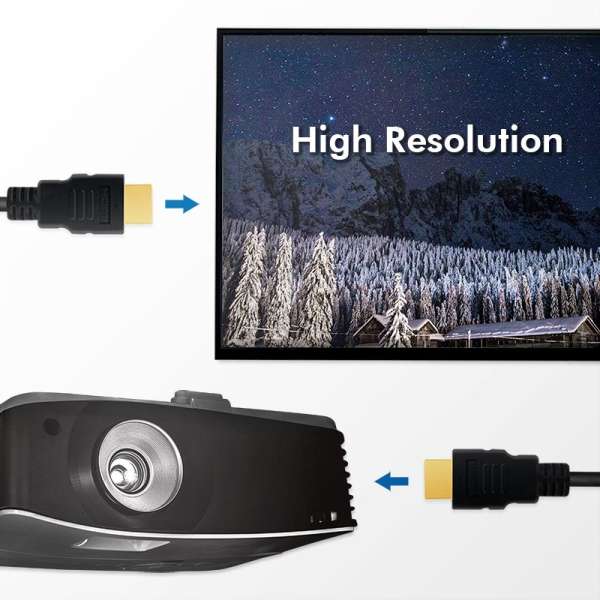Logilink CH0077 HDMI cable A/M to A/M 8K/60Hz 1m Black