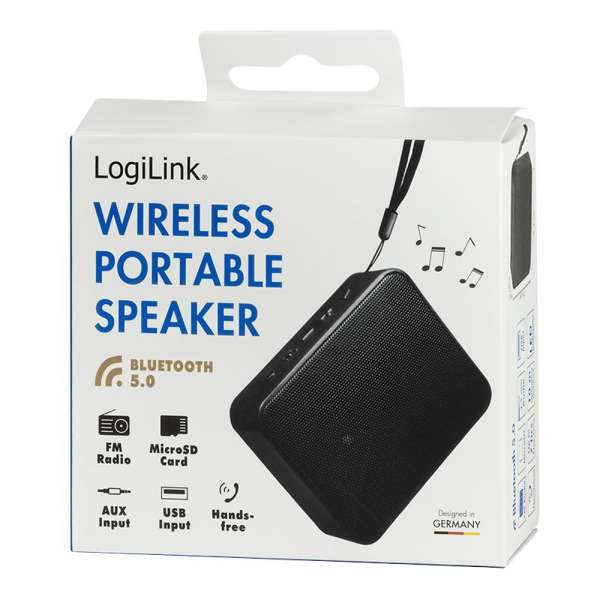 Logilink Compact BT 5.3 speaker Black