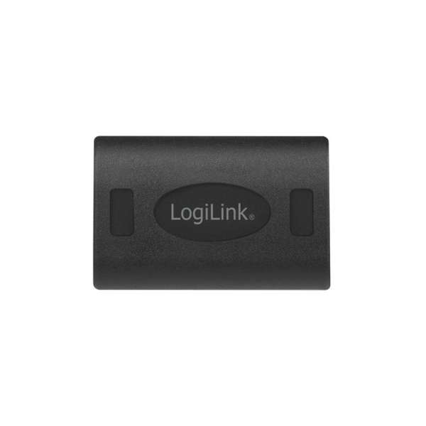 Logilink DisplayPort adapter DP/F to DP/F UHD 8K/60Hz Black