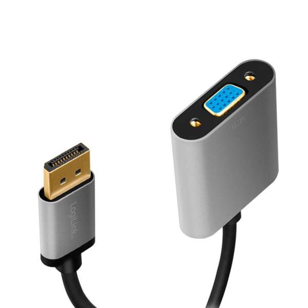 Logilink DisplayPort adapter DP/M-VGA/F 1080p/60 Hz 0,15m
