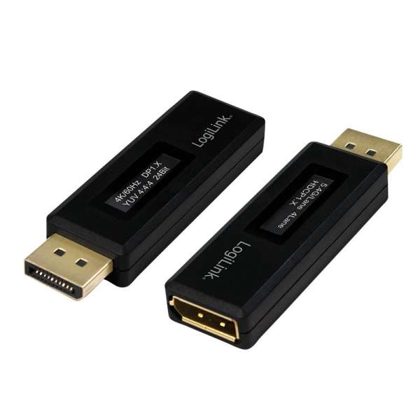 Logilink DisplayPort tester for EDID information with extention cable