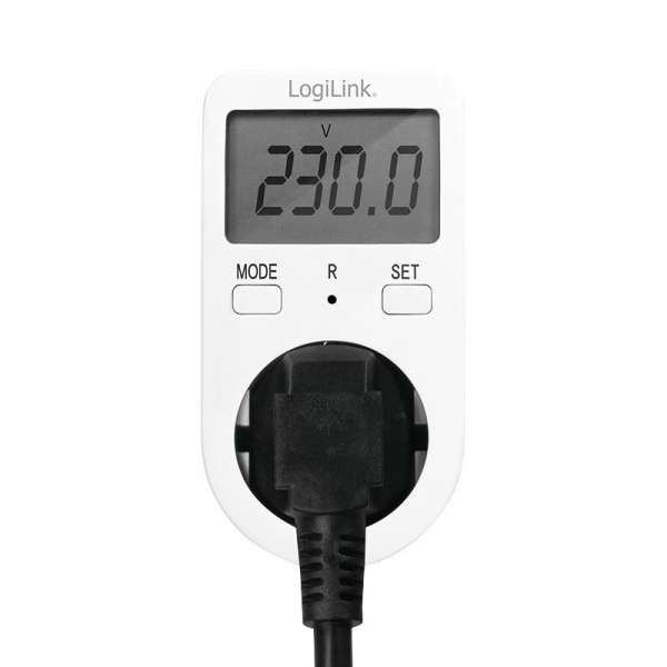 Logilink EM0002A Fogyásztásmérő White