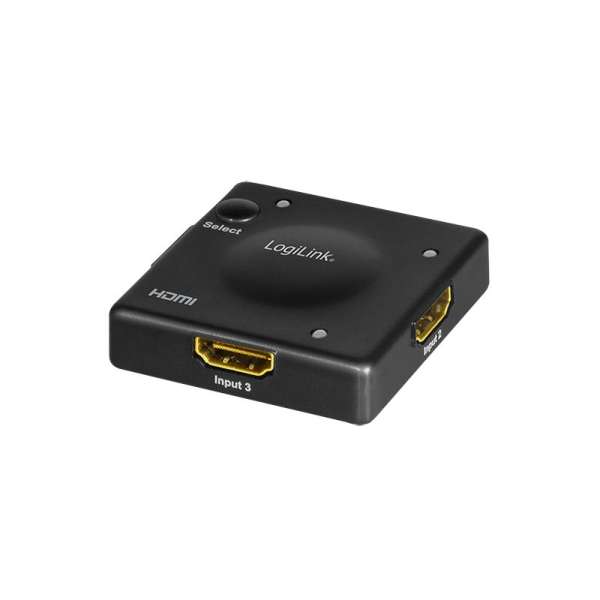 Logilink HD0041 HDMI Switch 3x1-Port 1080p/60Hz Black