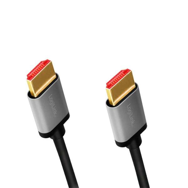Logilink HDMI cable A/M to A/M 8K/60Hz 3m Black/Grey