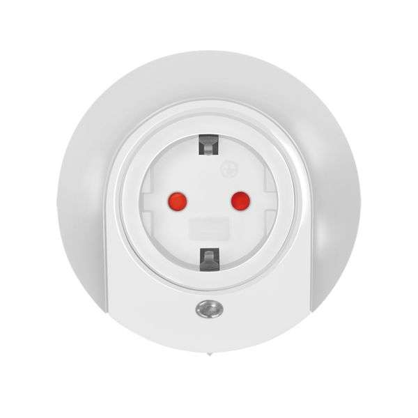 Logilink LED night light with pass-through plug and twilight sensor (3528 LED x7)