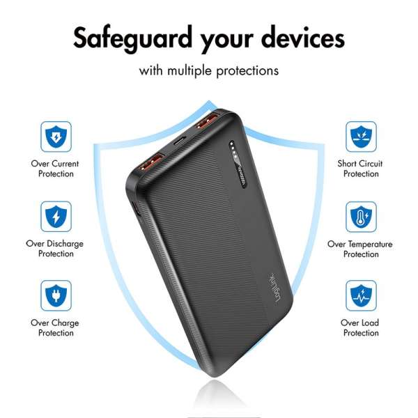 Logilink LiPo 10000mAh PowerBank Black