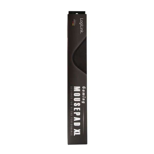 Logilink Gaming stitched edges Egérpad Black