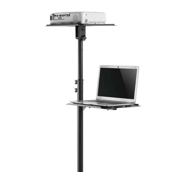 Logilink BP0069 Projektor/laptop kocsi állítható magasságú dönthető Black