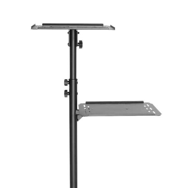 Logilink BP0069 Projektor/laptop kocsi állítható magasságú dönthető Black