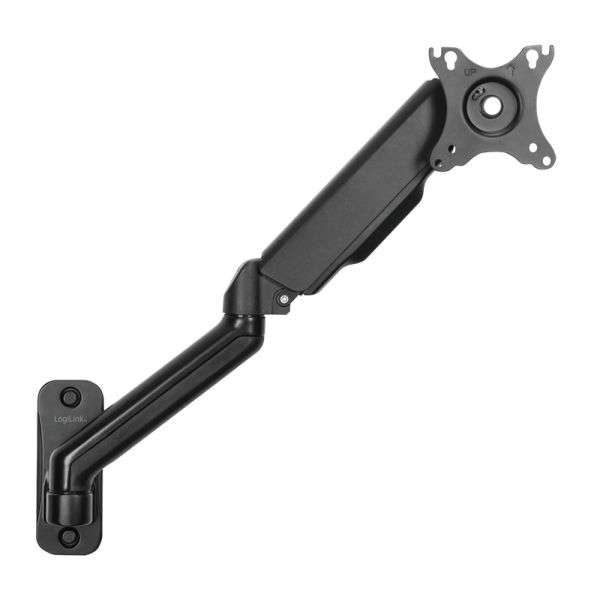 Logilink Monitor wall mount gas spring 90–540mm17"-32" Black