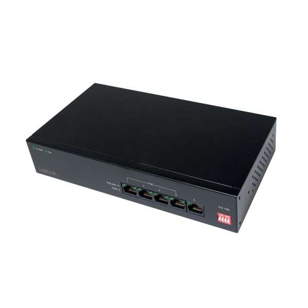 Logilink NS0098 5-Port 10/100M PoE Switch