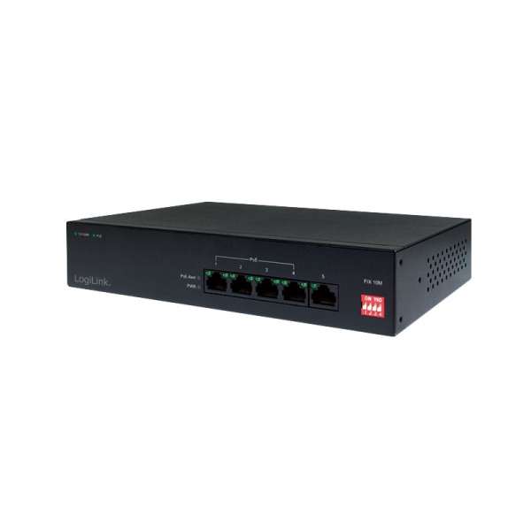 Logilink NS0098 5-Port 10/100M PoE Switch