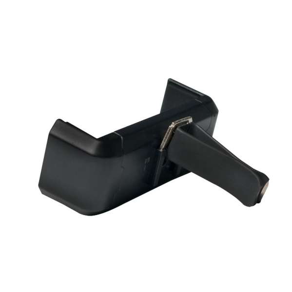 Logilink PA0133 USB car charger + mobile holder Black