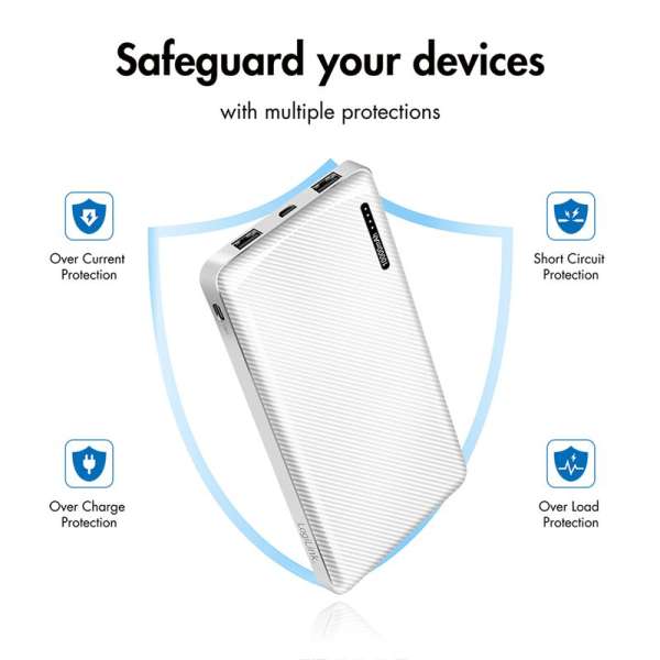 Logilink PowerBank 10000 mAh White