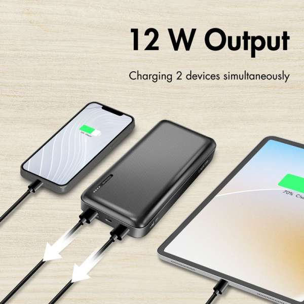 Logilink PowerBank 20000 mAh Black