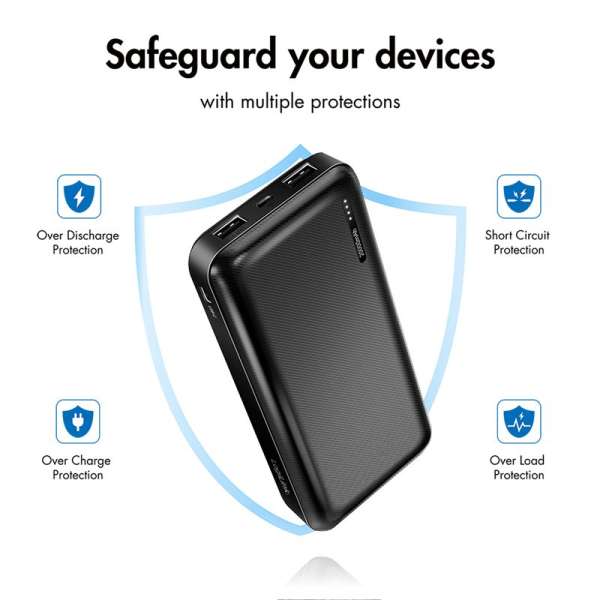 Logilink PowerBank 20000 mAh Black