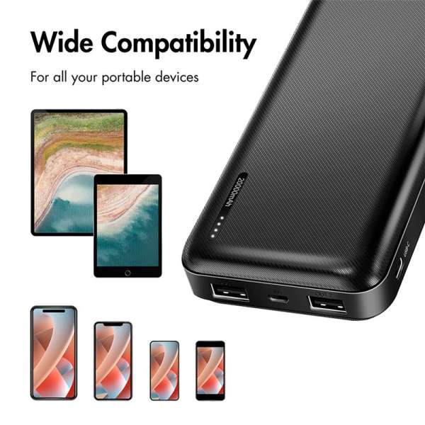 Logilink PowerBank 20000 mAh Black