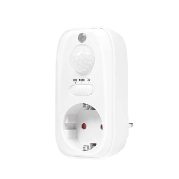 Logilink Socket adapter with motion detector 1x CEE 7/3