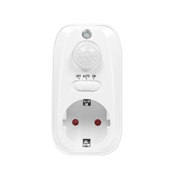 Logilink Socket adapter with motion detector 1x CEE 7/3