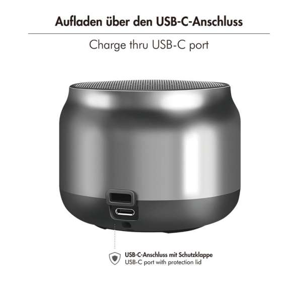 Logilink SP0063H Bluetooth Speaker Dark Grey