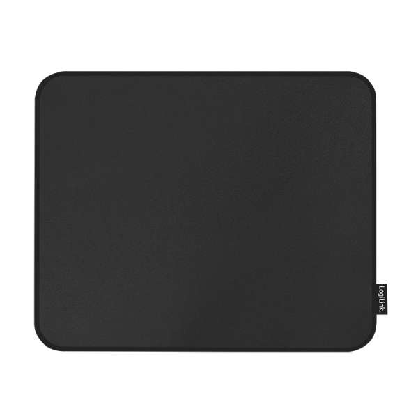 Logilink Stitched edges Egérpad Black