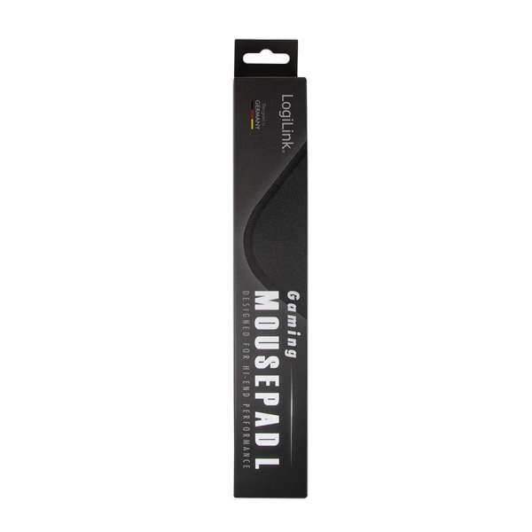 Logilink Stitched edges Egérpad Black