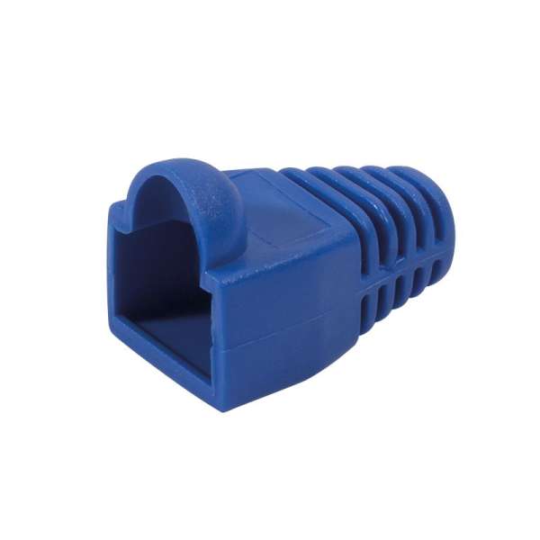 Logilink Strain Relief Hoods for Modular Plugs 100db Blue