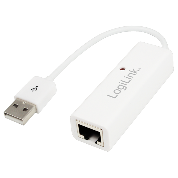 Logilink UA0144A Fast Ethernet USB 2.0 to RJ45 adapter