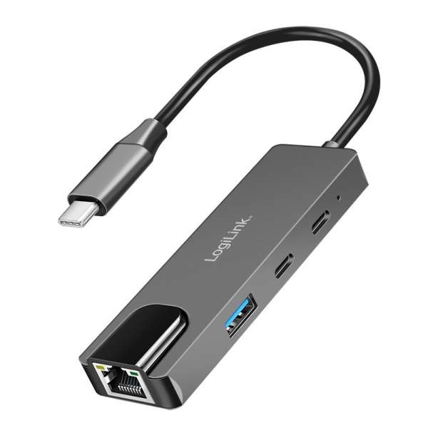 Logilink UA0432 2,5G Gigabit Ethernet Adapter Grey