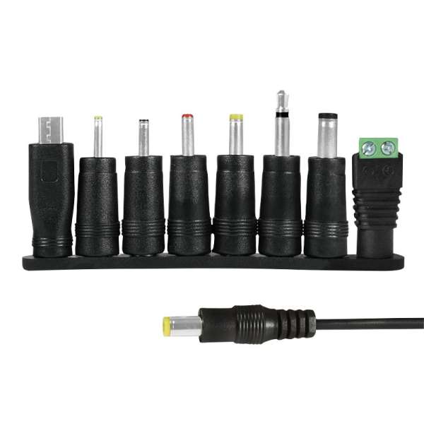 Logilink PA0167 Universal power supply 3-12V 12W Black