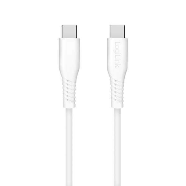 Logilink USB 2.0 Type-C C/M - C/M 60W cable 2m White
